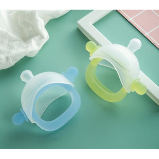  Gặm Nướu Cho Bé Sơ Sinh Silicon Siêu Mềm Cao Cấp Hình Gấu Cầm Tay 