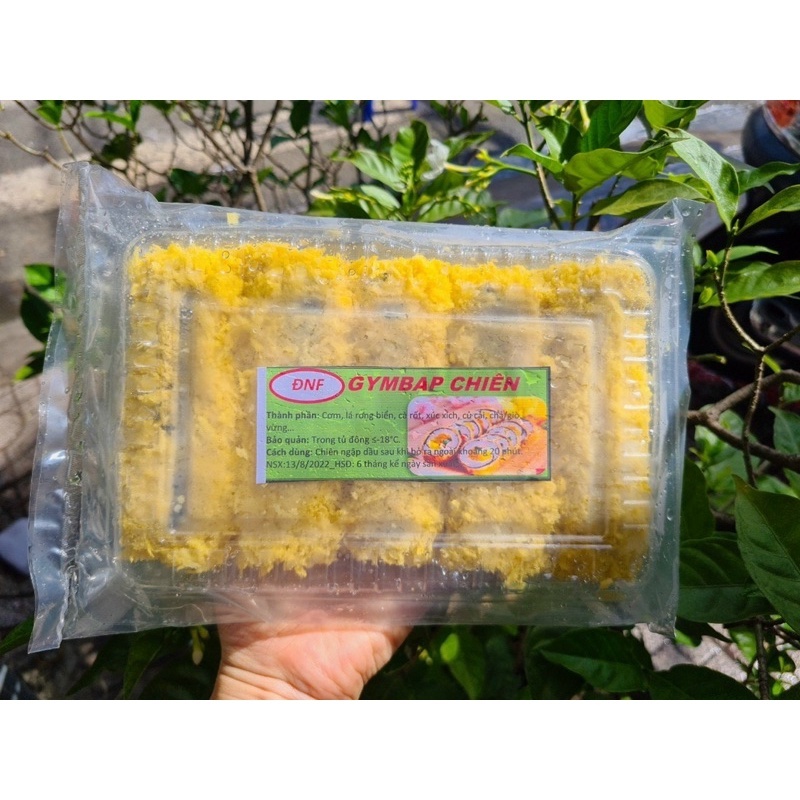 GIMBAP CHIÊN XÙ - Hộp 5 cuộn 600gr (giao hcm)