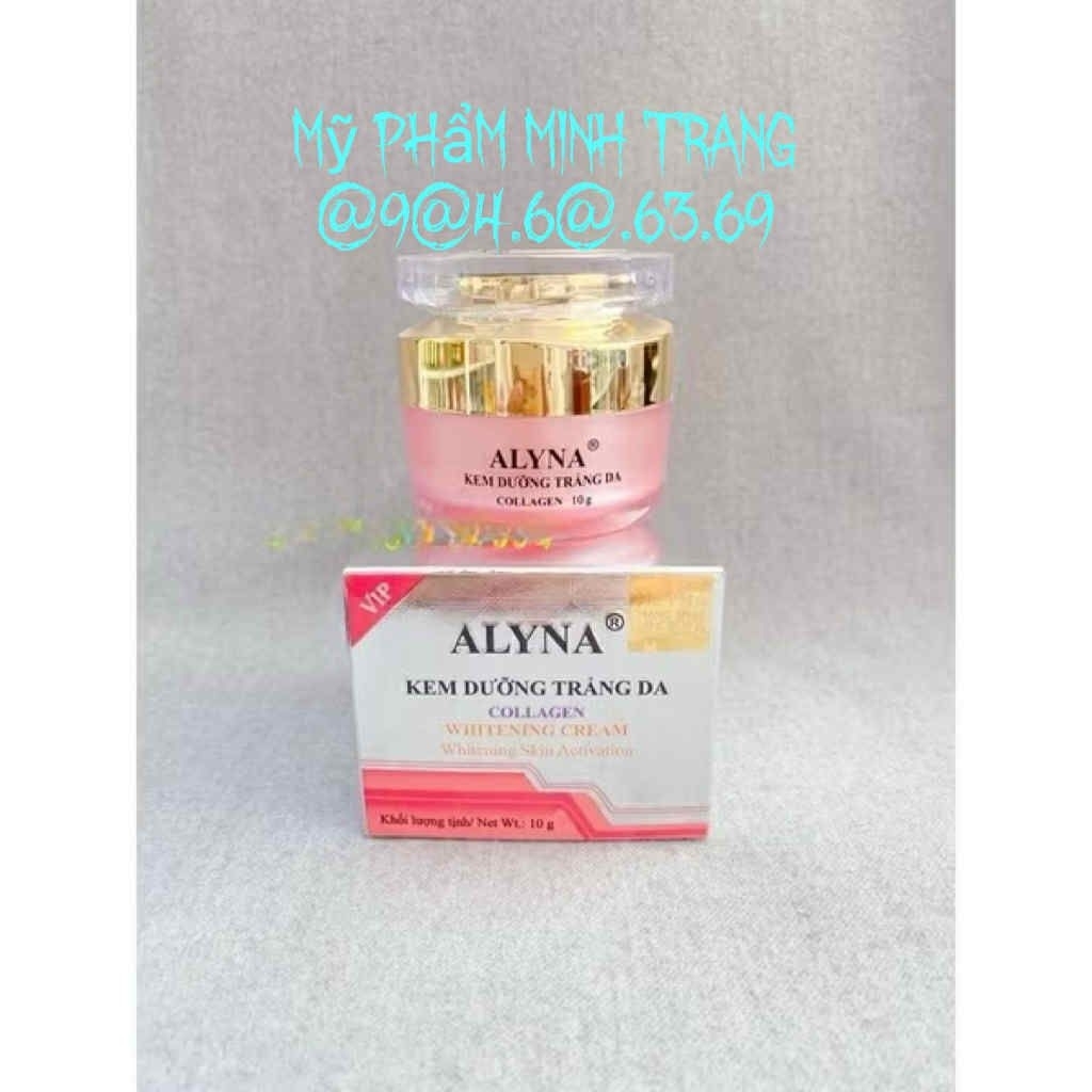 Kem ALYNA 10g Dưỡng Trắng Da Collagen