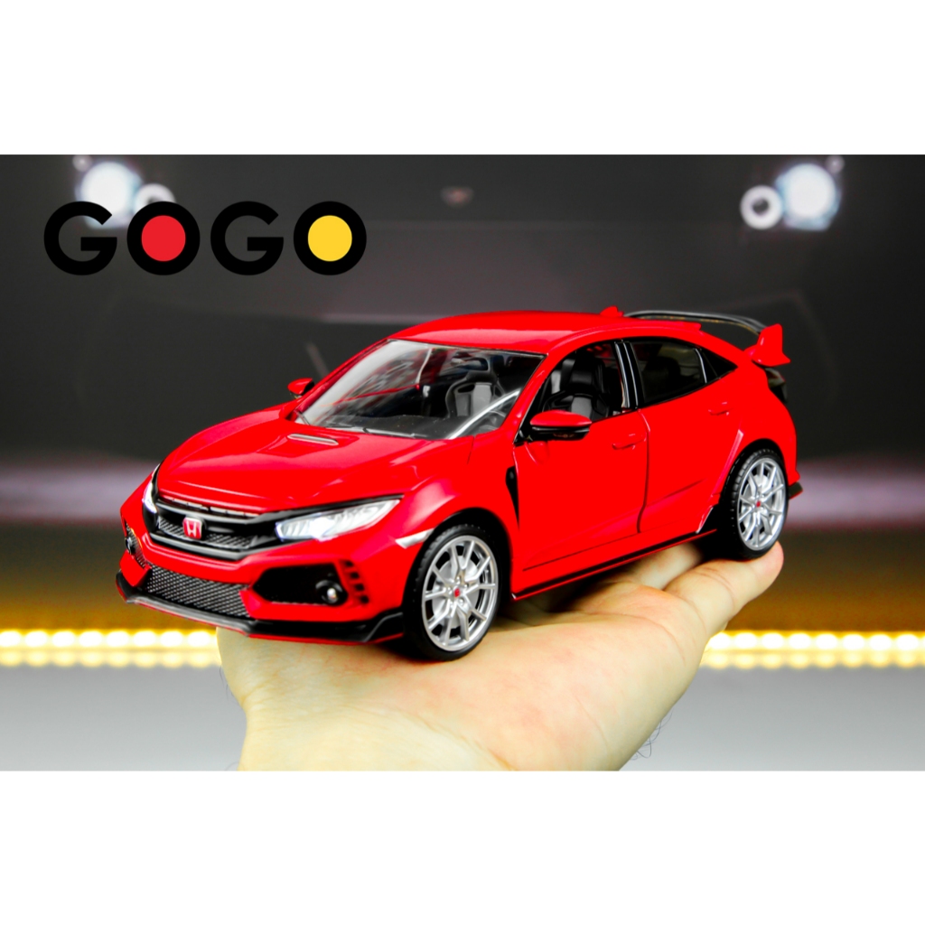 Mô hình xe Honda Civic Type R JDM 1:24