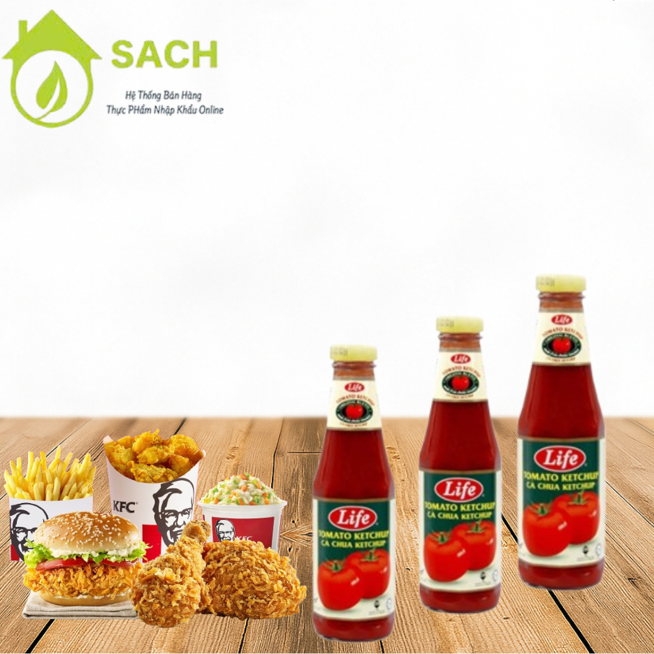 Tương Cà Chua Ketchup Life 330g