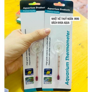 Nhiệt kế mini dính kính treo bể cá Aquarium Thermometer