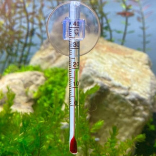 Nhiệt kế mini dính kính treo bể cá Aquarium Thermometer