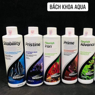 Seachem Pristine – Vi sinh xử lý nước bể cá (100ml / 250ml / 500ml), làm trong nước nhanh