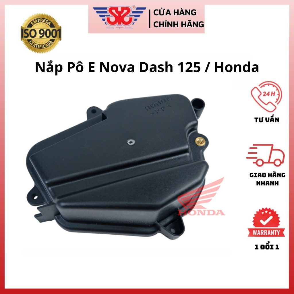 Nắp pô E Nova Dash 125 | Nắp lọc gió Nova Dash 125 lớn, nhỏ chính hãng Malaysia 17206