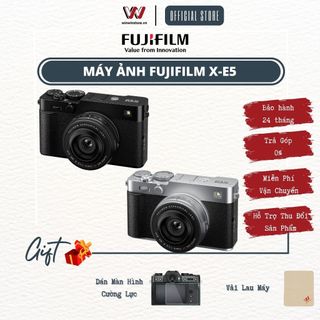 Máy ảnh Fujifilm X-E5 XE5 Body / Kit 23mm F2.8 l XF23 F2.8 l Fuji XE5  - Máy ảnh retro 40MP, IBIS 7 stop