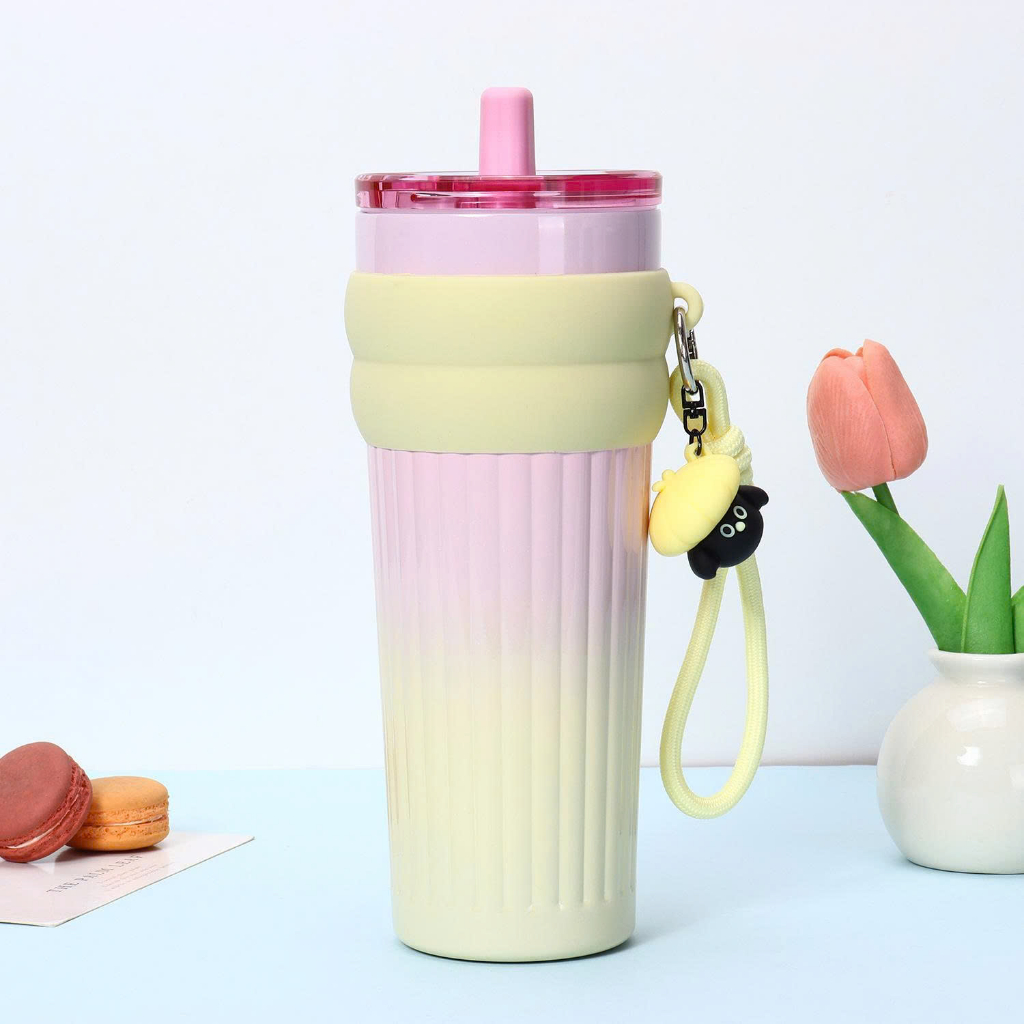 Ly giữ nhiệt Candy V2 Pinkcups cao cấp, Bình nước giữ nhiệt inox 316 có ống hút dung tích 710ML PC64 | BigBuy360 - bigbuy360.vn