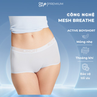  Quần lót nữ Active Boyshort Micofiber mesh siêu nhẹ mềm mảnh thoáng khí ONOFF - 16UN25A426 