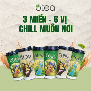 Trà sữa tự pha Otea, ly trà sữa Oolong Otea 3 miền 6 vị chill muôn nơi 110gr