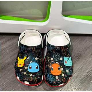  Sục Dép Cá Sấu X Pokemon Dành Cho Trẻ Em Tặng Kèm Hình Gắn Như Ảnh 