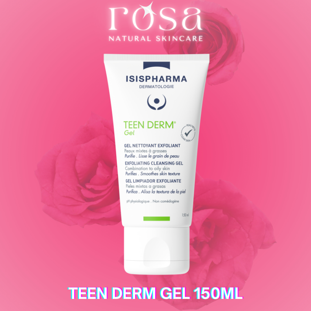 ISIS PHARMA l Sữa rửa mặt, giảm nhờn, ngừa mụn Teen Derm Gel