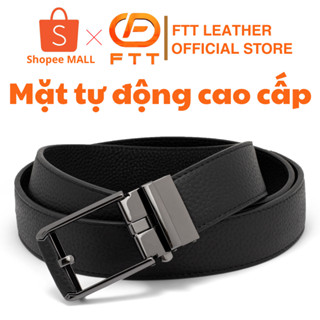 Thắt lưng xỏ kim da bò nam cao cấp FTT Leather nhiều màu sang trọng phù hợp đi làm công sở, đi chơi