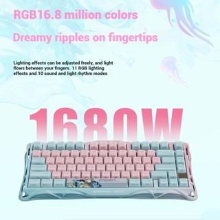 [HỎA TỐC] Bàn phím cơ Gravastar Mercury K1- Atlantis (3Modes | Hotswap  | PBT + PC) - Maxpinggear