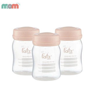 BÌNH TRỮ SỮA 150ML (BỘ 3 BÌNH) FATZBABY
