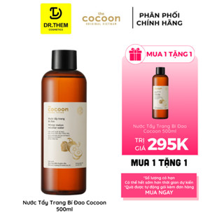 Nước Tẩy Trang Bí Đao Cocoon Tẩy Sạch Makeup & Giảm Dầu 500ml - Dr Thêm