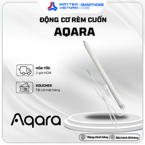 Động Cơ Rèm Cuốn Thông Minh Aqara Smart Roller Shade Controller  - Tương Thích Homekit - BẢN QUỐC TẾ
