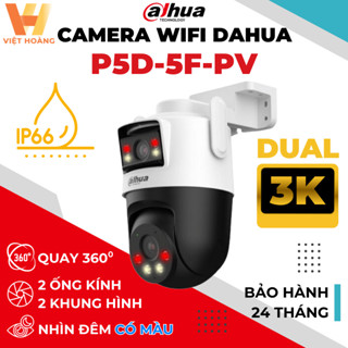   6M-10M  Camera Dahua Picoo Dual 2 Mắt P3D-3F-PV  6M   P5D-5F-PV  10M  Ngoài Trời 2 Mắt 