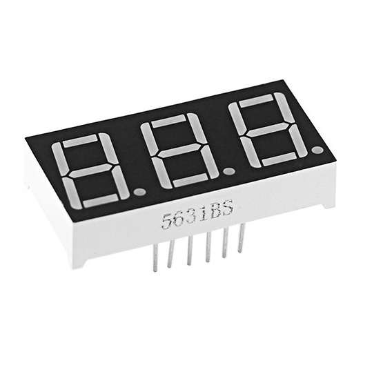 Led 7 Đoạn Dương Chung 0.56 Inchs 3 số
