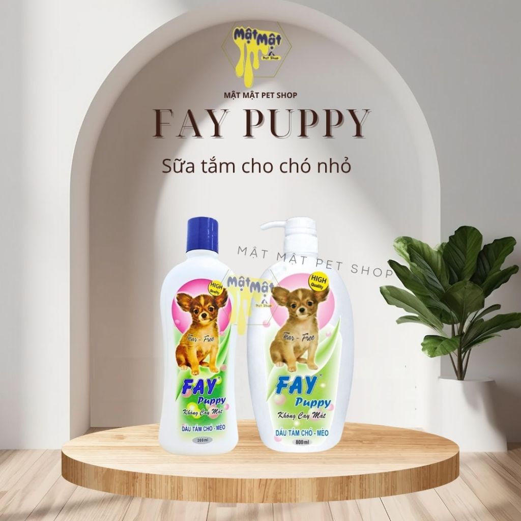 Sữa Tắm Cho Chó Nhỏ (Pug/ Chihuahua) - FAY PUPPY chai 200ml