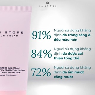 KEM  CHỐNG NẮNG HM STORE spf 50++