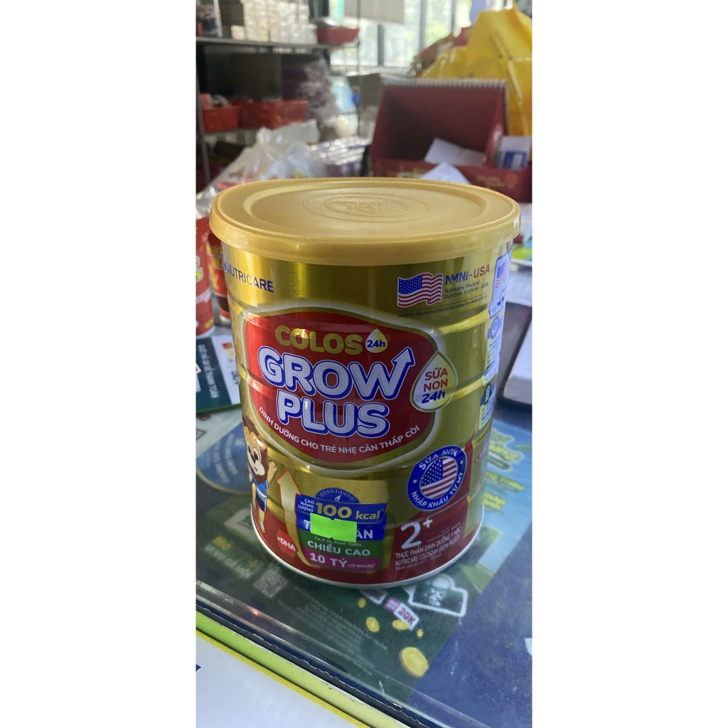 [Nutricare] Sữa bột Colos Grow Plus lon 800g