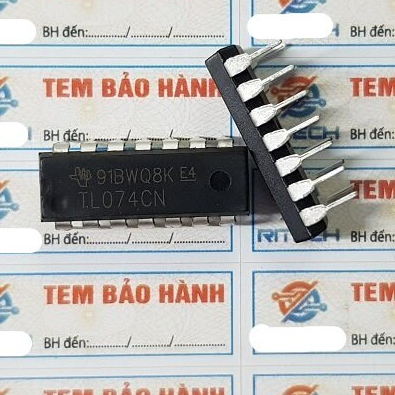 [Combo 10 con] TL074CN, TL074 IC Chức Năng DIP-14
