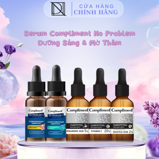  Serum Compliment No Problem Tinh Chất Dưỡng Da Cấp Ẩm Giảm Mụn Mờ Thâm 27ml 