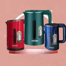 Ấm đun nước siêu tốc GUCKOO 2.5 lít công suất lớn 1500W , lõi inox 304 , vỏ 2 lớp chống bỏng tự ngắt khi sôi - ST3 | BigBuy360 - bigbuy360.vn