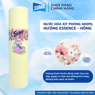 Nước Hoa Xịt Phòng Sumo 400ml Hương Essence Lưu Hương Thơm Ngát 