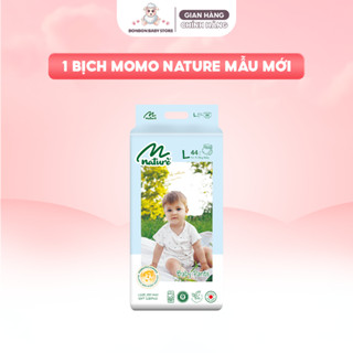   1 BỊCH  Tã Bỉm Dán Quần MOMO NATURE Mềm Mại  An Toàn Cho Da 
