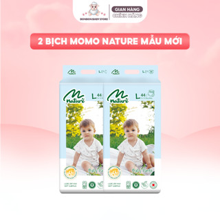 [2 BỊCH] Tã Bỉm Dán Quần MOMO NATURE Mềm Mại,  An Toàn Cho Da