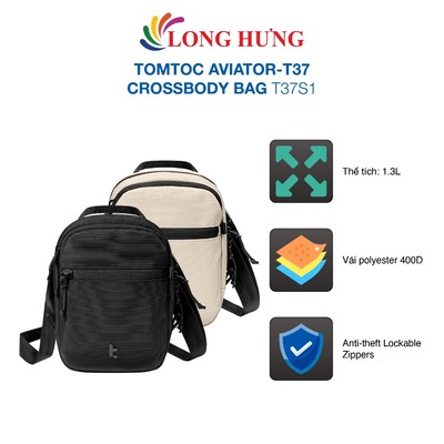 Túi đeo chéo Tomtoc Aviator-T37 Crossbody Bag T37S1 - Hàng chính hãng