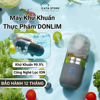  Máy khử khuẩn hoa quả thực phẩm DonLim máy làm sạch loại bỏ dư lượng bảo vệ thực phẩm không dây 