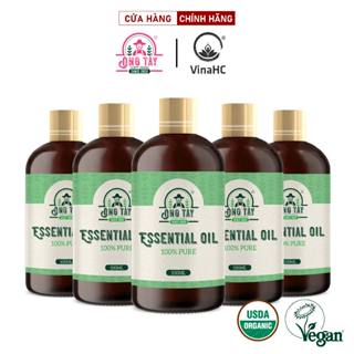 [100ml] Tinh dầu xông thơm phòng nguyên chất dung tích ÔNG TÂY - Tinh dầu Bạc hà/Quế/Sả chanh/Trà trắng/Oải hương/Lài