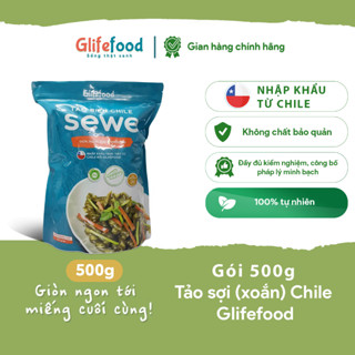 Tảo Xoắn Chile Glifefood |100gr - 500gr | Nguyên liệu nấu ăn | Nhập Khẩu Chính Ngạch