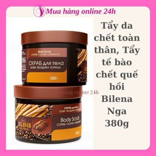  Tẩy da chết toàn thân Tẩy tế bào chết quế hồi Bilena Nga 380g 