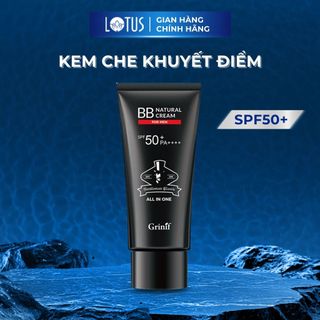 Grinif Natural BB Cream for Men - Flawless Coverage 50ml