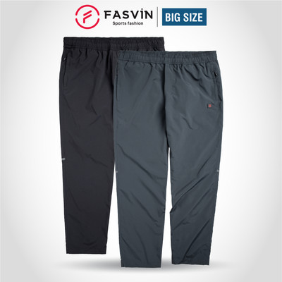 Quần Gió Nam BIG SIZE FASVIN  DC22182.HN Ống Suông Vải Đẹp Hàng Nhà Máy Tiện Dụng