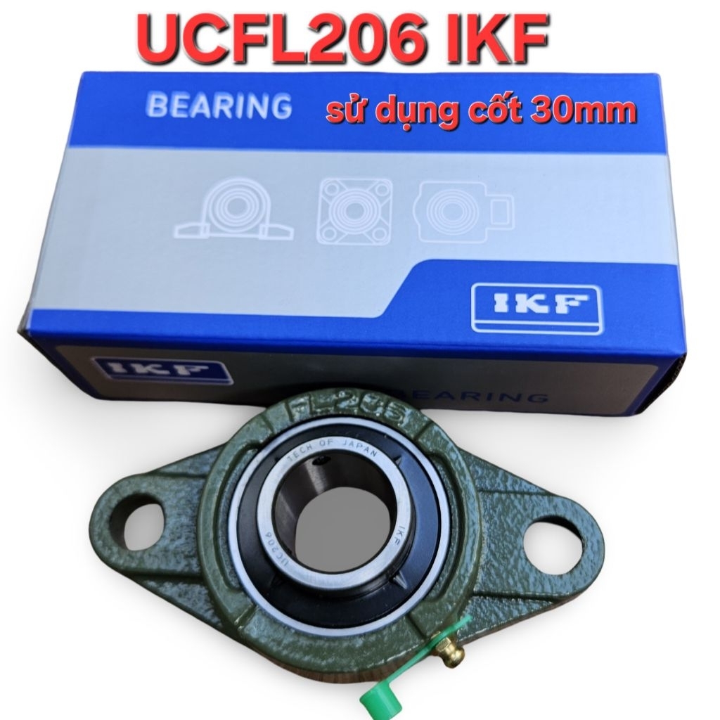 gối đỡ vòng bi UCFL206 IKF (sử dụng cốt 30mm)