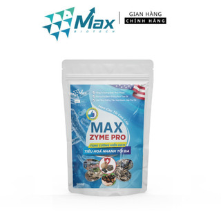 Thùng 10 gói Max Zyme Pro – Men Cao Tỏi Cao Cấp Siêu tăng trưởng Tiêu hoá nhanh 500g