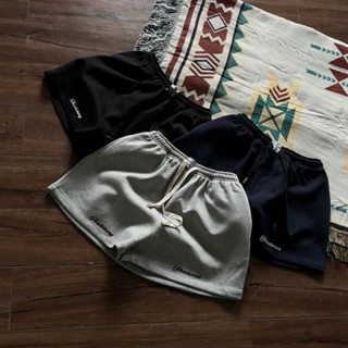 [ New Arrival ] Quần Short Nỉ Premium ống rộng  100% cotton form trên gối - Thêu " Theslickway"