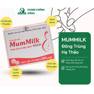 Cốm lợi sữa MumMilk GOLD - Tăng tiết sữa, Tăng chất lượng sữa (20 gói x 3grs)
