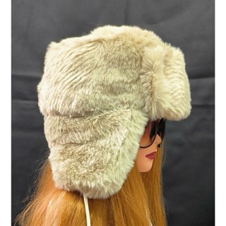 Mũ mùa đông dày dặn chắn gió có nắp bịt tai lông màu trơn giữ ấm thời trang Thu Đông