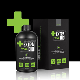 Men vi sinh Extra Bio cao cấp 125ml/250ml/500ml/1000ml, ổn định môi trường nước cho cá thủy sinh