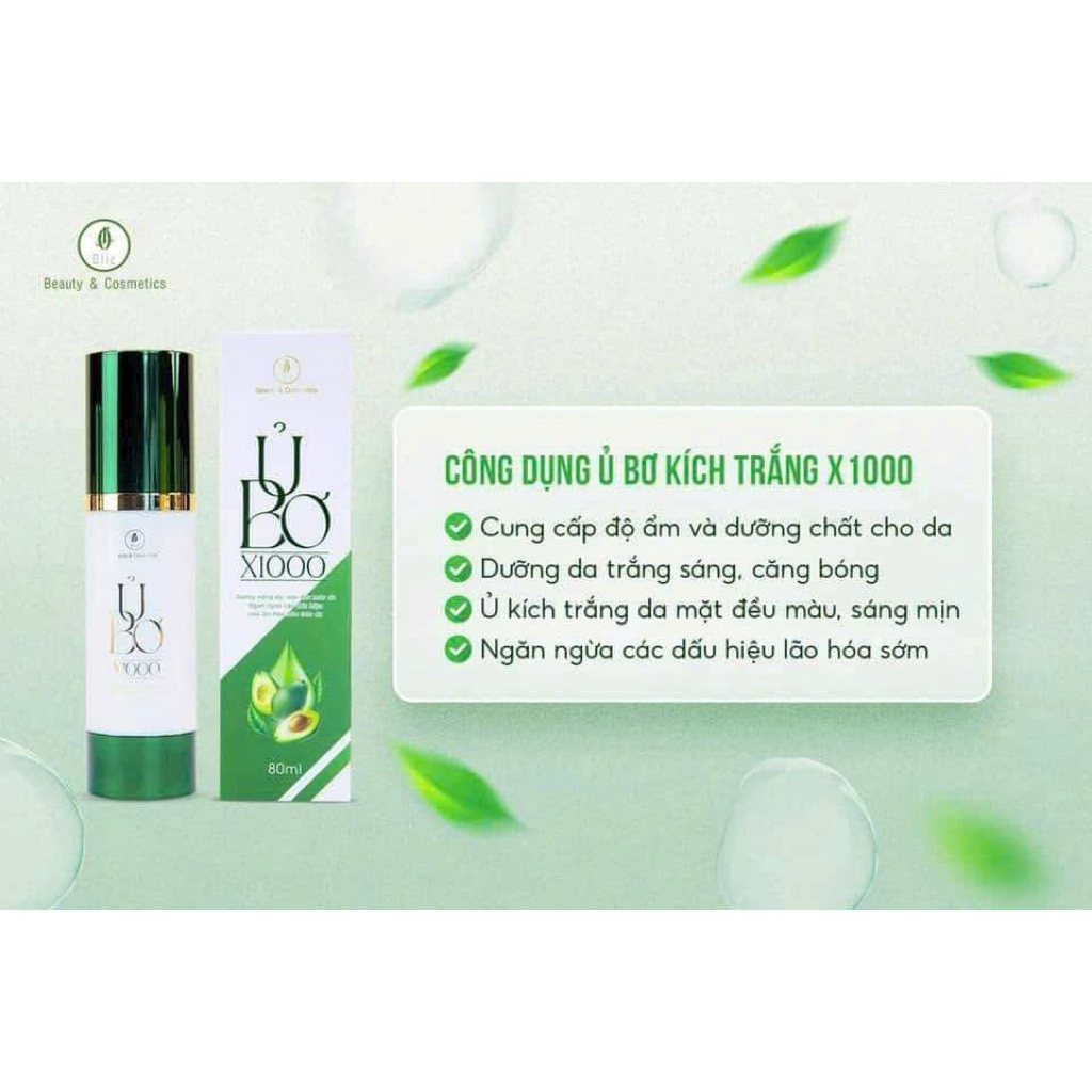 [rẻ vô địch] ủ bơ kích cấy trắng da x1000 olic - da trắng sáng hồng tự nhiên (chính hãng)