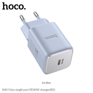 Củ sạc HOCO N43 có 1 cổng sạc typeC, hỗ trợ sạc nhanh PD30W