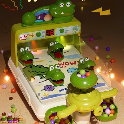 Đồ Chơi Máy Bắn Bóng Pinball Cá Sấu Crocodile