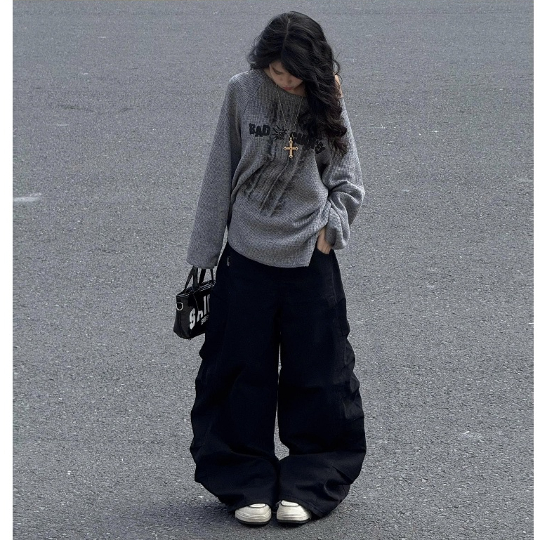 Bad Choices | Quần Wide-legs CATUS Kaki Jeans ống rộng StreetStyle | BigBuy360 - bigbuy360.vn
