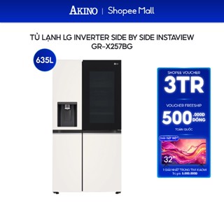 Tủ lạnh LG Inverter 635 lít Side By Side InstaView Door-in-Door GR-X257BG - Bảo hành chính hãng