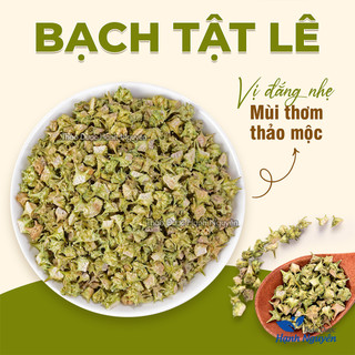 Bạch tật lê khô 100g, đã sao vàng thơm, sạch - Thảo Dược Hạnh Nguyên